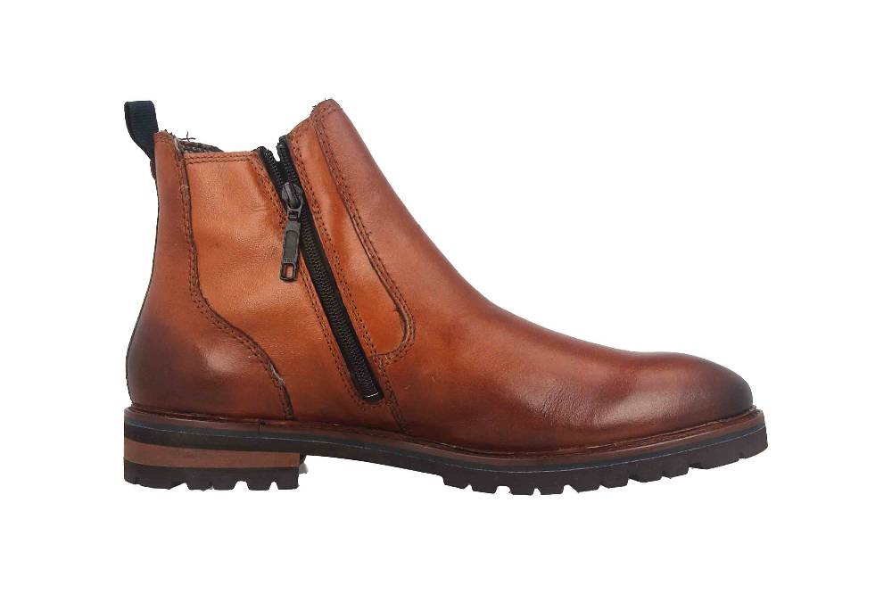 Fretz Men Milano Stiefeletten in Übergrößen Braun 6333.9728-37 große Herrenschuhe Blitzverkäufe