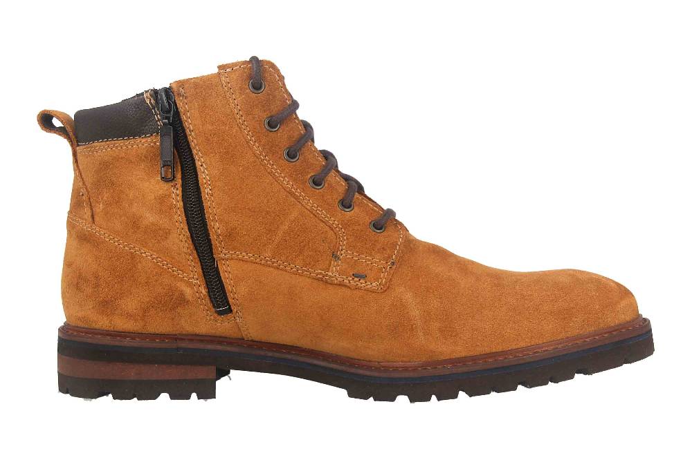 Fretz Men Milano Boots in Übergrößen Braun 6330.9719-89 große Herrenschuhe Online