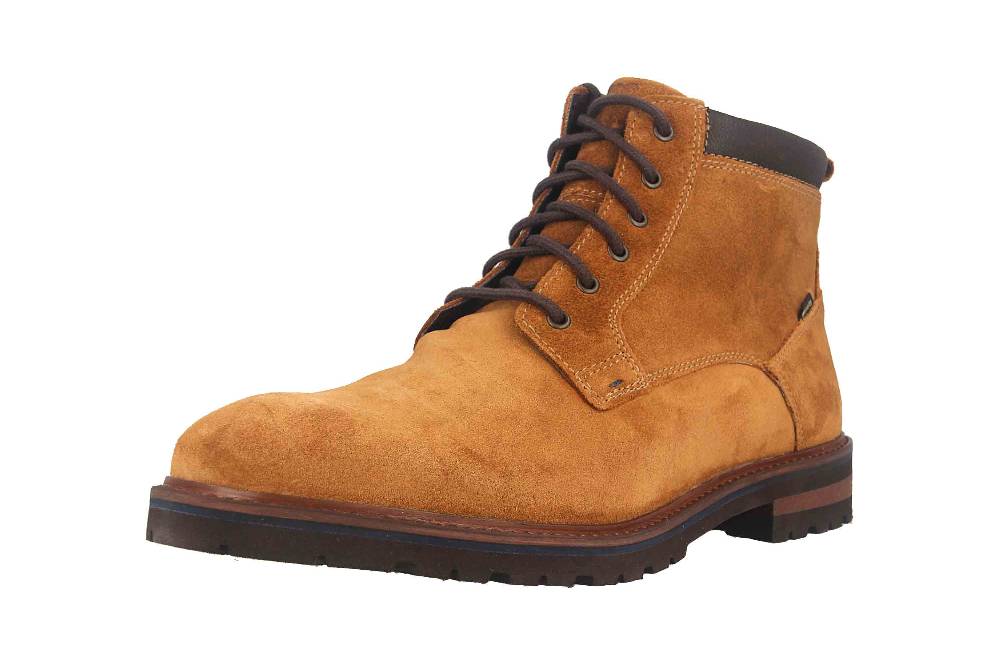 Fretz Men Milano Boots in Übergrößen Braun 6330.9719-89 große Herrenschuhe Online