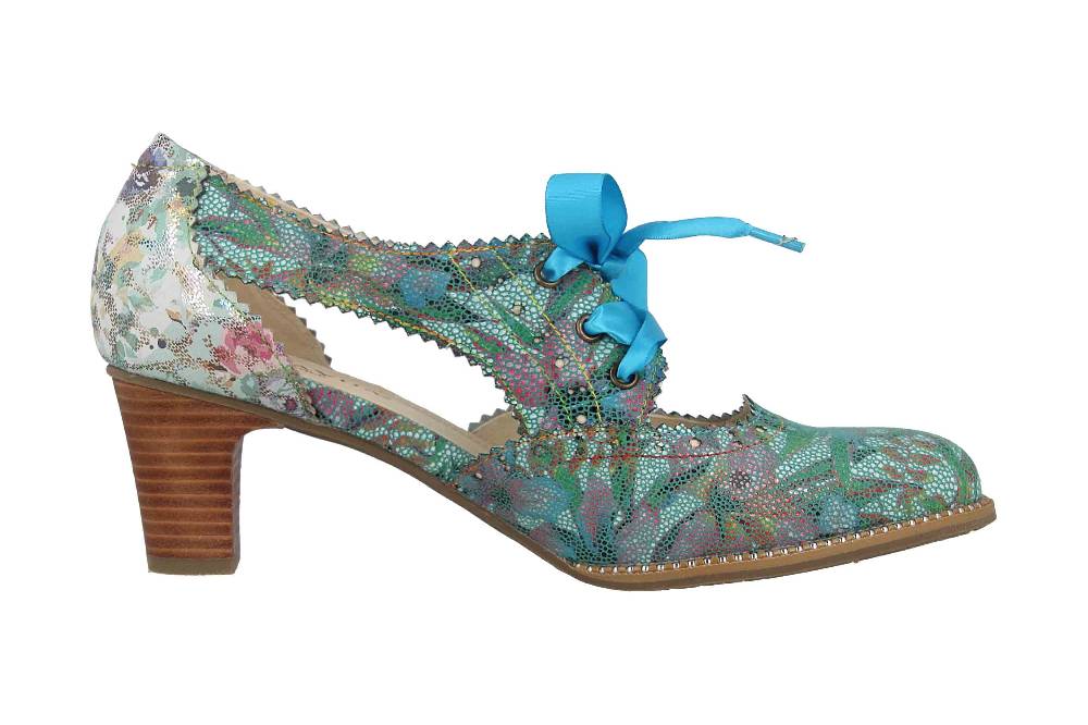 Laura Vita Pumps in Übergrößen Mehrfarbig ELCODIEO 0422 Kaki große Damenschuhe Letzter Tag