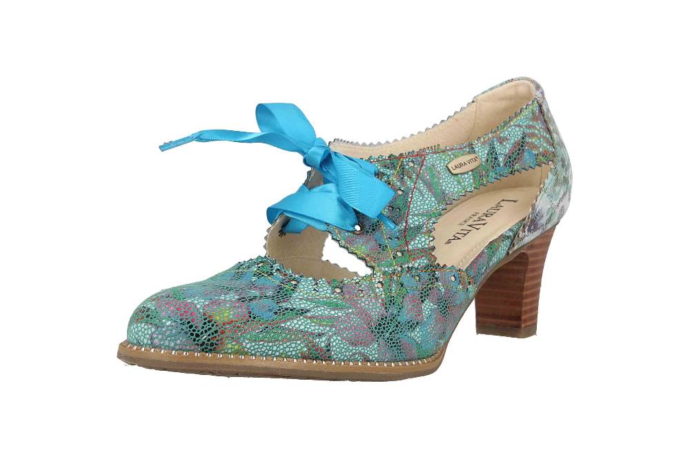 Laura Vita Pumps in Übergrößen Mehrfarbig ELCODIEO 0422 Kaki große Damenschuhe Letzter Tag
