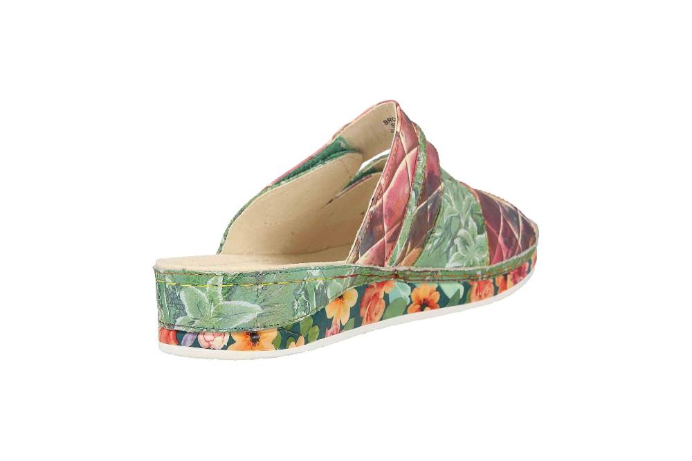 Laura Vita Pantoletten in Übergrößen Mehrfarbig BRCUELO 75 Vert große Damenschuhe Zeitbegrenzte Promotion