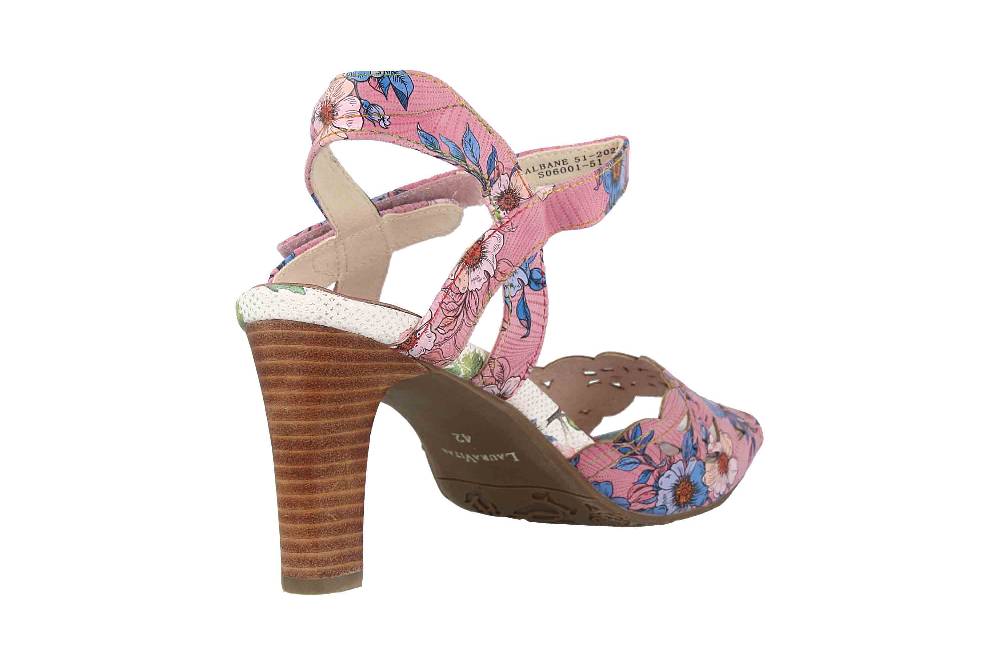 Laura Vita Sandaletten in Übergrößen Mehrfarbig ALBANE 51 Lilas große Damenschuhe Sonderangebot der Fabrik
