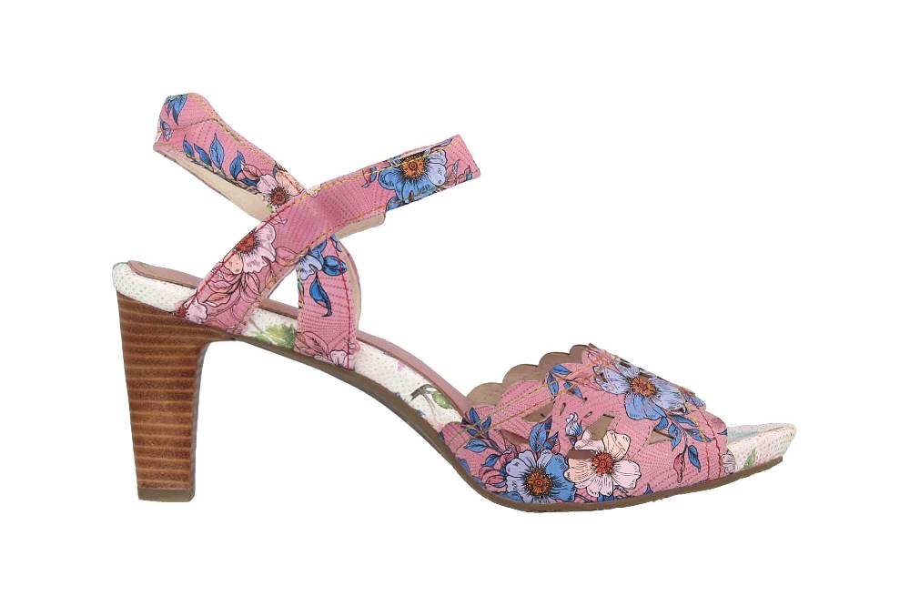 Laura Vita Sandaletten in Übergrößen Mehrfarbig ALBANE 51 Lilas große Damenschuhe Sonderangebot der Fabrik