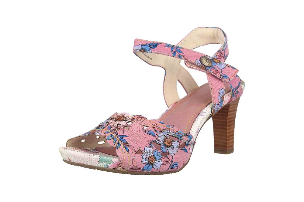 Laura Vita Sandaletten in Übergrößen Mehrfarbig ALBANE 51 Lilas große Damenschuhe Sonderangebot der Fabrik