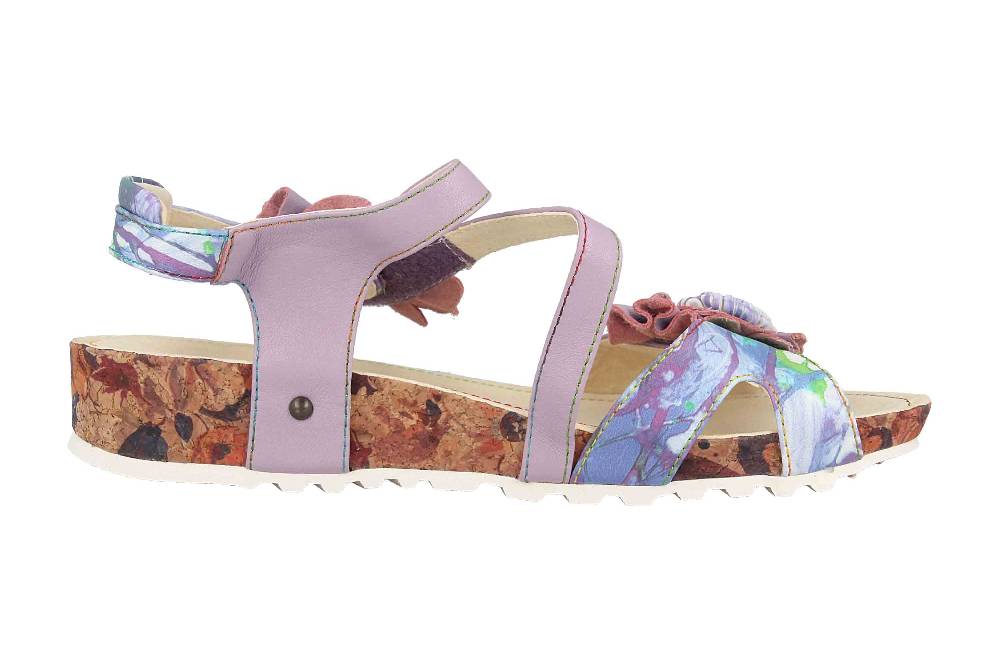 Laura Vita Sandalen in Übergrößen Mehrfarbig BRCYANO 68 Lilas große Damenschuhe Günstiger Verkauf