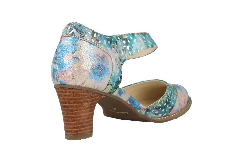 Laura Vita Pumps in Übergrößen Mehrfarbig ELCODIEO 232 Turquoise große Damenschuhe Fabrikverkauf