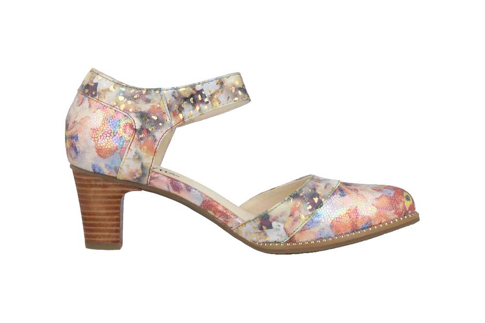 Laura Vita Pumps in Übergrößen Mehrfarbig ELCODIEO 232 Abricot große Damenschuhe Meist gekauft