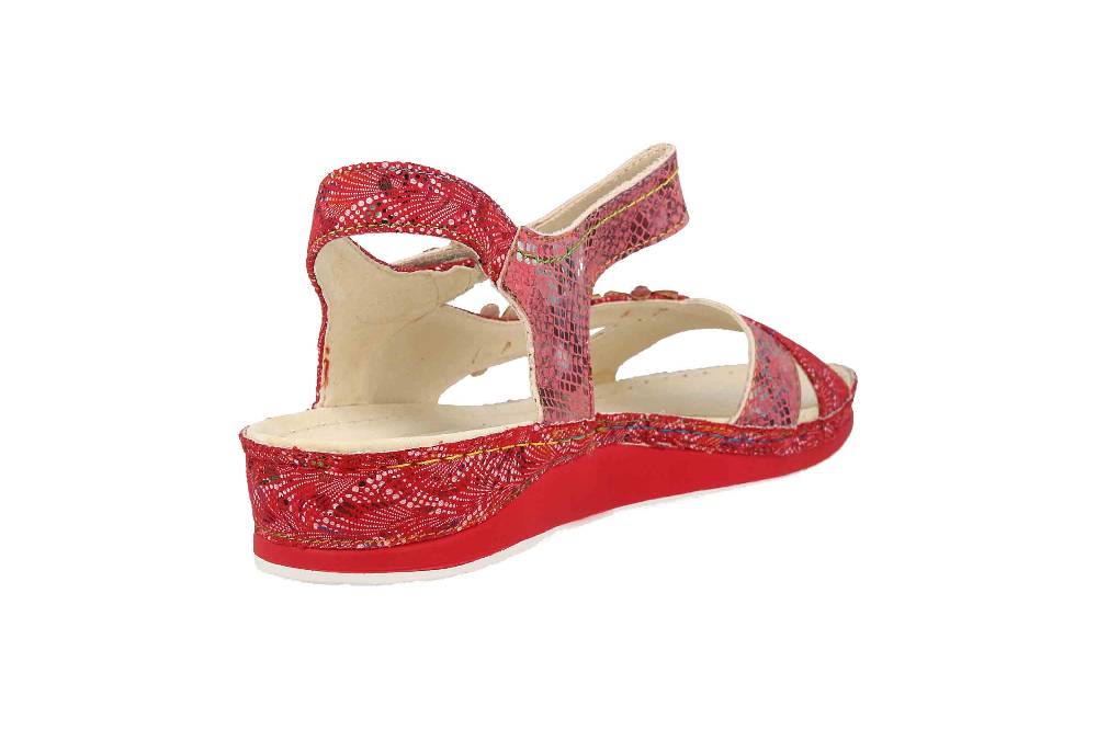 Laura Vita Sandalen in Übergrößen Mehrfarbig BRCUELO 81 Cerise große Damenschuhe Online
