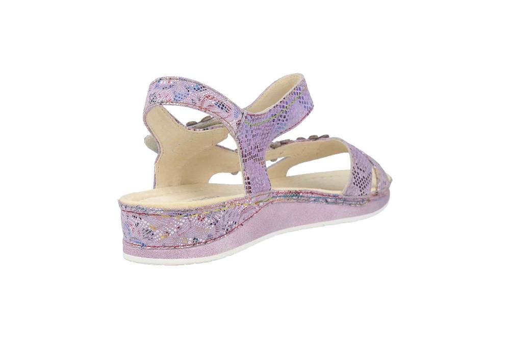 Laura Vita Sandalen in Übergrößen Mehrfarbig BRCUELO 81 Lilas große Damenschuhe Auslauf