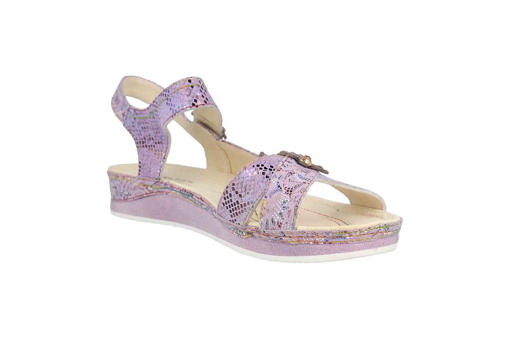 Laura Vita Sandalen in Übergrößen Mehrfarbig BRCUELO 81 Lilas große Damenschuhe Auslauf