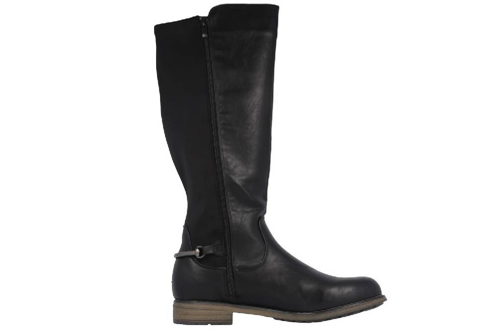 Fitters Footwear Stiefel in Übergrößen Schwarz 2.823951 Black große Damenschuhe im Angebot