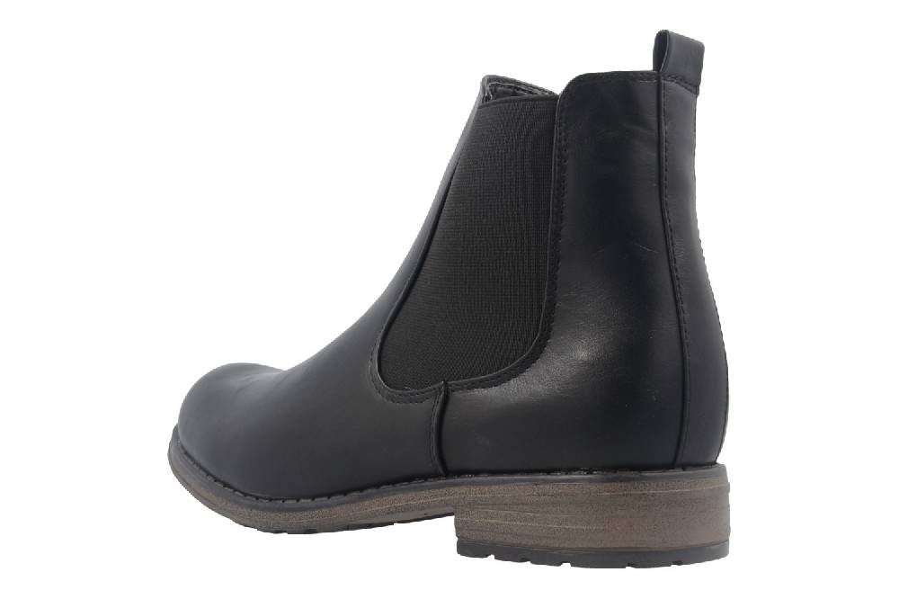 Fitters Footwear Boots in Übergrößen Schwarz 0 große Damenschuhe Schlussverkauf