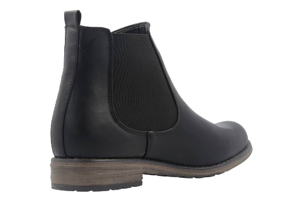Fitters Footwear Boots in Übergrößen Schwarz 0 große Damenschuhe Schlussverkauf