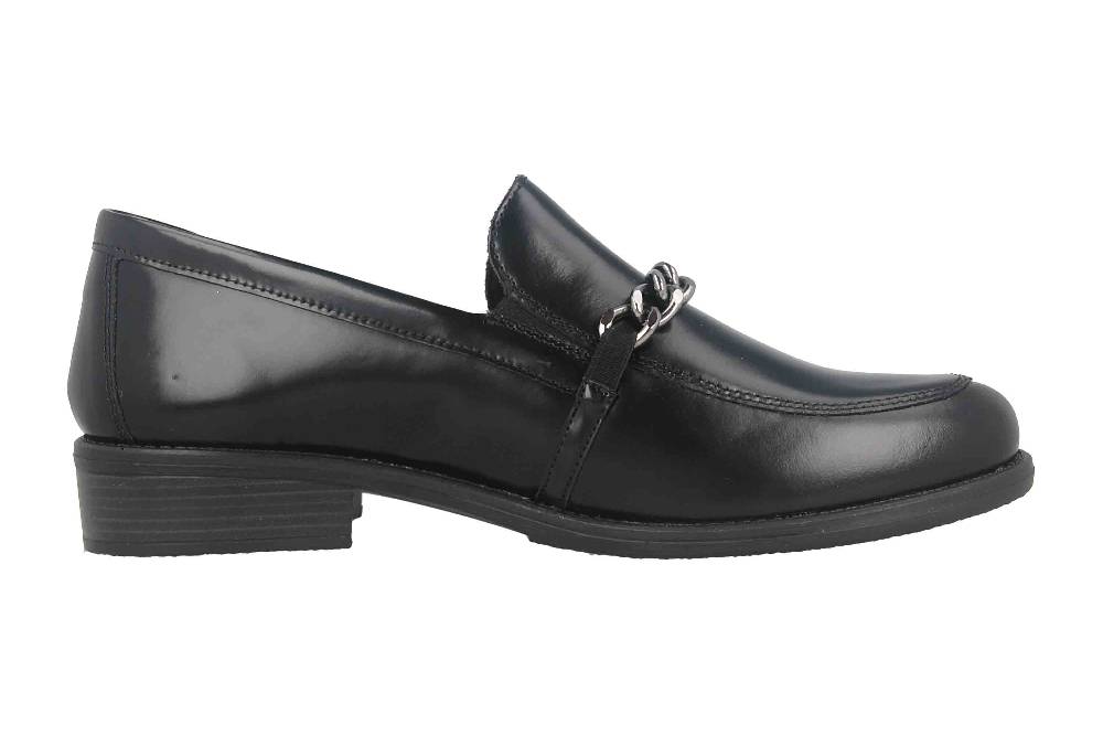Remonte Slipper in Übergrößen Schwarz D0F03-01 große Damenschuhe Blitzverkäufe