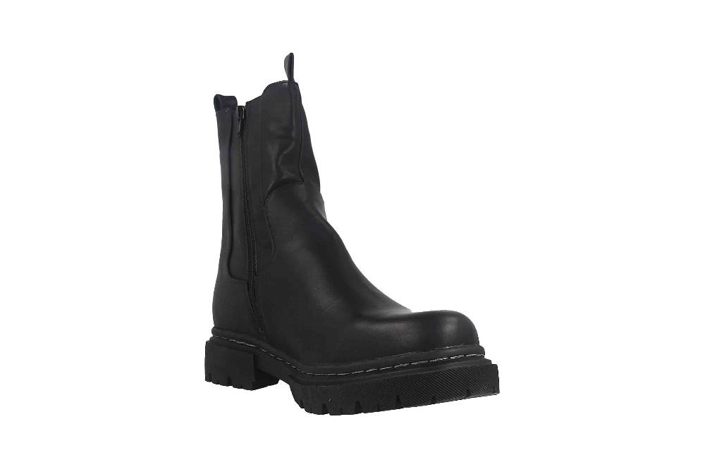 Fitters Footwear Cara Stiefeletten in Übergrößen Schwarz 2.AC3801 Black große Damenschuhe Blitzverkäufe