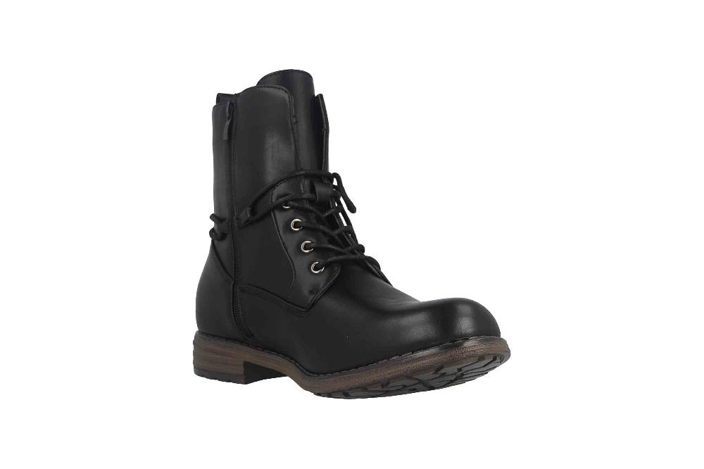 Fitters Footwear Vera Stiefeletten in Übergrößen Schwarz 2.252323 Black große Damenschuhe Online