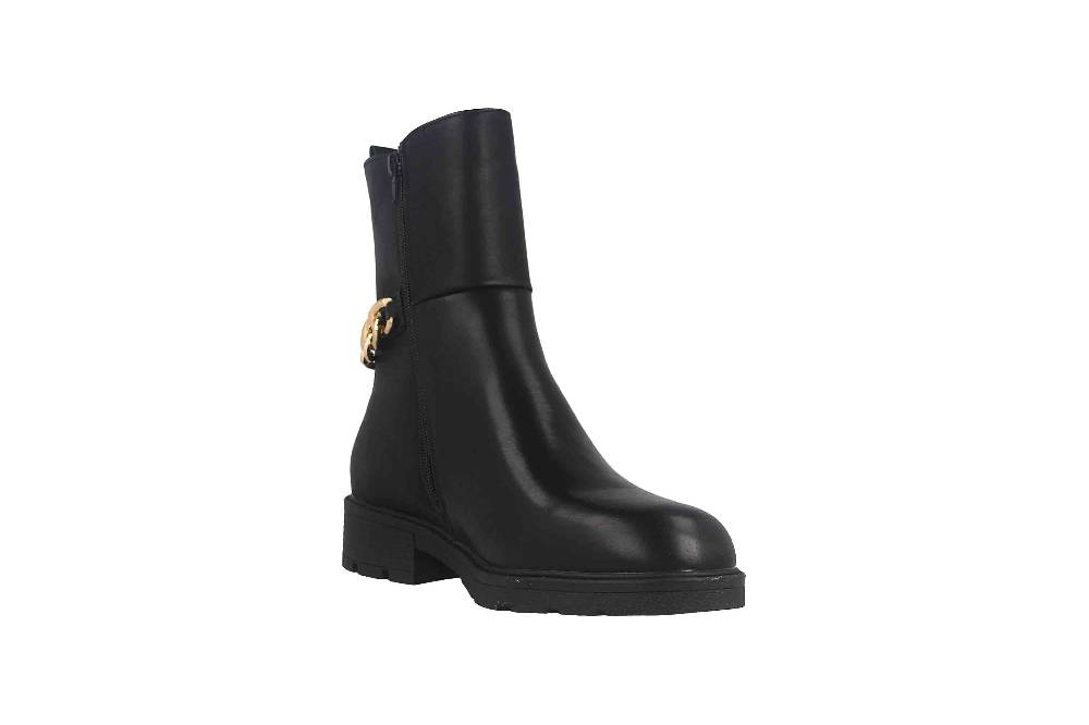 Fitters Footwear Rabea Stiefeletten in Übergrößen Schwarz 2AA0381301 Black große Damenschuhe Günstiger Verkauf