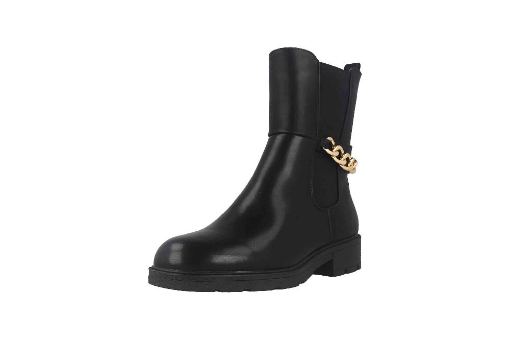 Fitters Footwear Rabea Stiefeletten in Übergrößen Schwarz 2AA0381301 Black große Damenschuhe Günstiger Verkauf