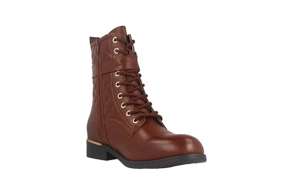 Fitters Footwear Kata Stiefeletten in Übergrößen Braun 2AA0210203 Cognac große Damenschuhe Auslauf