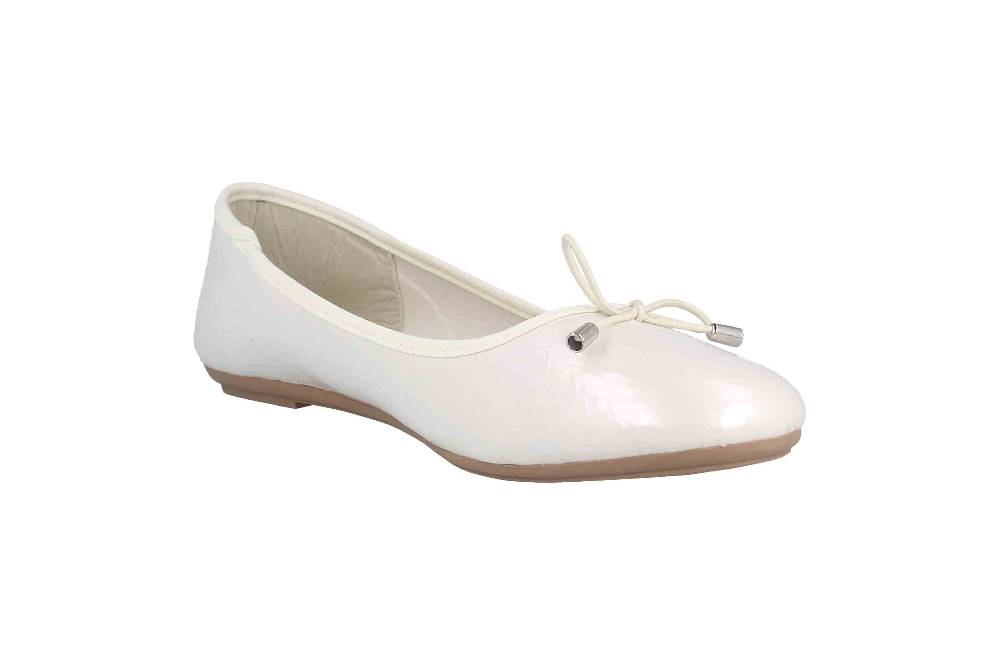 Fitters Footwear Mila Ballerinas in Übergrößen Weiß 2.514362 Off White große Damenschuhe Angebote