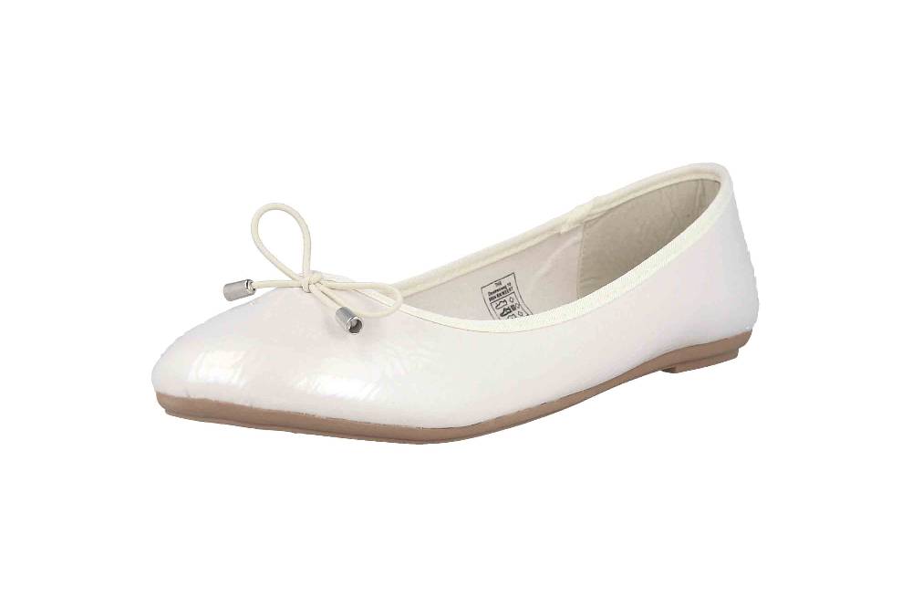 Fitters Footwear Mila Ballerinas in Übergrößen Weiß 2.514362 Off White große Damenschuhe Angebote