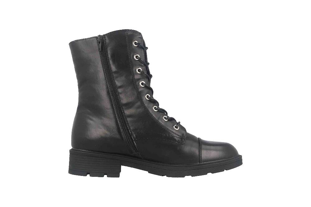Fitters Footwear Stiefeletten in Übergrößen Schwarz 2239215 Tamara Black große Damenschuhe Vatertagsangebot