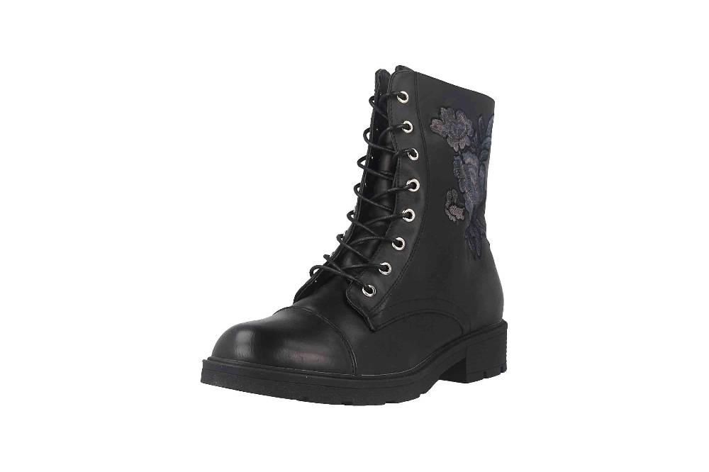 Fitters Footwear Stiefeletten in Übergrößen Schwarz 2239215 Tamara Black große Damenschuhe Vatertagsangebot