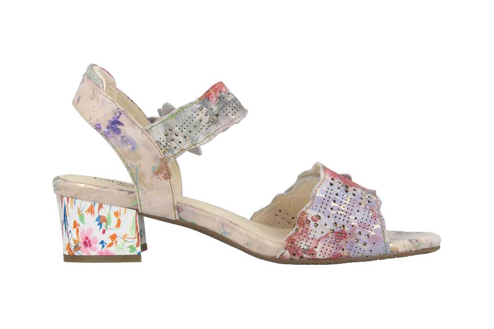 Laura Vita Sandaletten in Übergrößen Mehrfarbig HUCBIO 05 Gris große Damenschuhe im Angebot