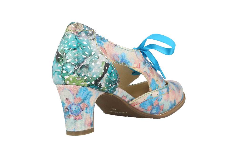 Laura Vita Pumps in Übergrößen Mehrfarbig ELCODIEO 0422 Indigo große Damenschuhe Fabrikverkauf