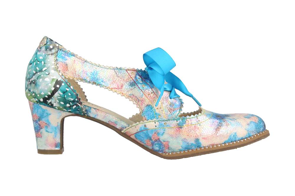 Laura Vita Pumps in Übergrößen Mehrfarbig ELCODIEO 0422 Indigo große Damenschuhe Fabrikverkauf