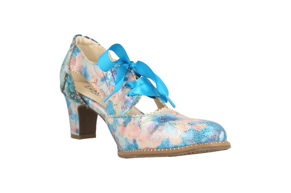Laura Vita Pumps in Übergrößen Mehrfarbig ELCODIEO 0422 Indigo große Damenschuhe Fabrikverkauf