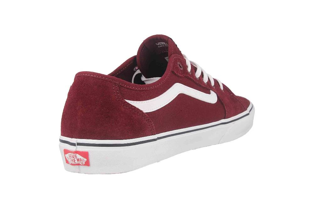 VANS MN Filmore Decon SUEDE/CANVAS (SUEDE/CANVAS)PRT RYL/WHT Sneaker in Übergrößen Rot VN0A3WKZ5LN1 große Herrenschuhe Blitzverkäufe