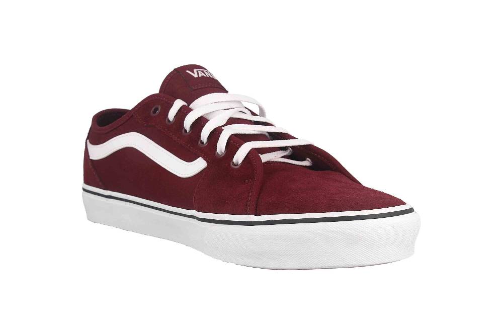 VANS MN Filmore Decon SUEDE/CANVAS (SUEDE/CANVAS)PRT RYL/WHT Sneaker in Übergrößen Rot VN0A3WKZ5LN1 große Herrenschuhe Blitzverkäufe