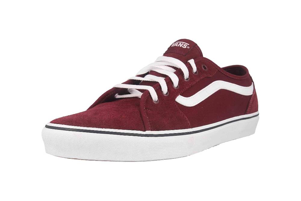 VANS MN Filmore Decon SUEDE/CANVAS (SUEDE/CANVAS)PRT RYL/WHT Sneaker in Übergrößen Rot VN0A3WKZ5LN1 große Herrenschuhe Blitzverkäufe