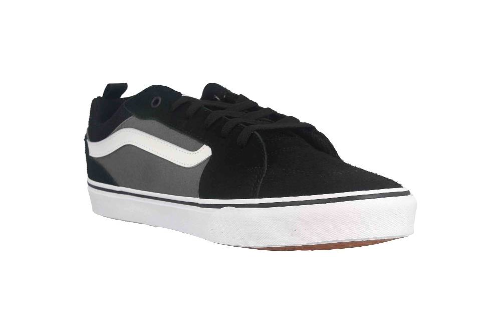 VANS MN Filmore SUEDE/CANVAS (SUEDE CANVAS) BLACK/PEWT Sneaker in Übergrößen Mehrfarbig VN0A3MTJT2J1 große Herrenschuhe Online
