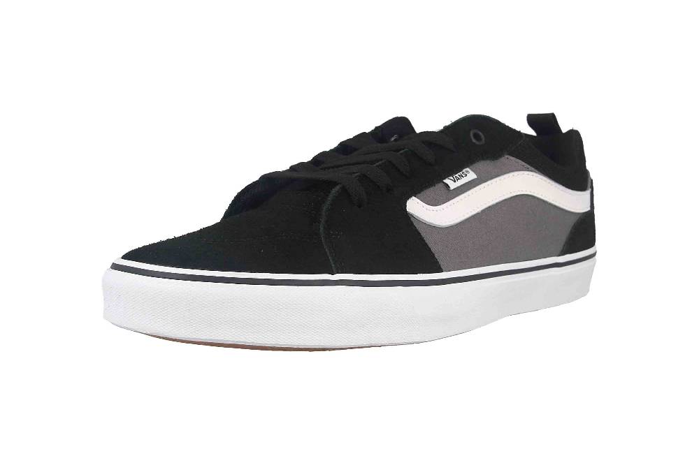 VANS MN Filmore SUEDE/CANVAS (SUEDE CANVAS) BLACK/PEWT Sneaker in Übergrößen Mehrfarbig VN0A3MTJT2J1 große Herrenschuhe Online
