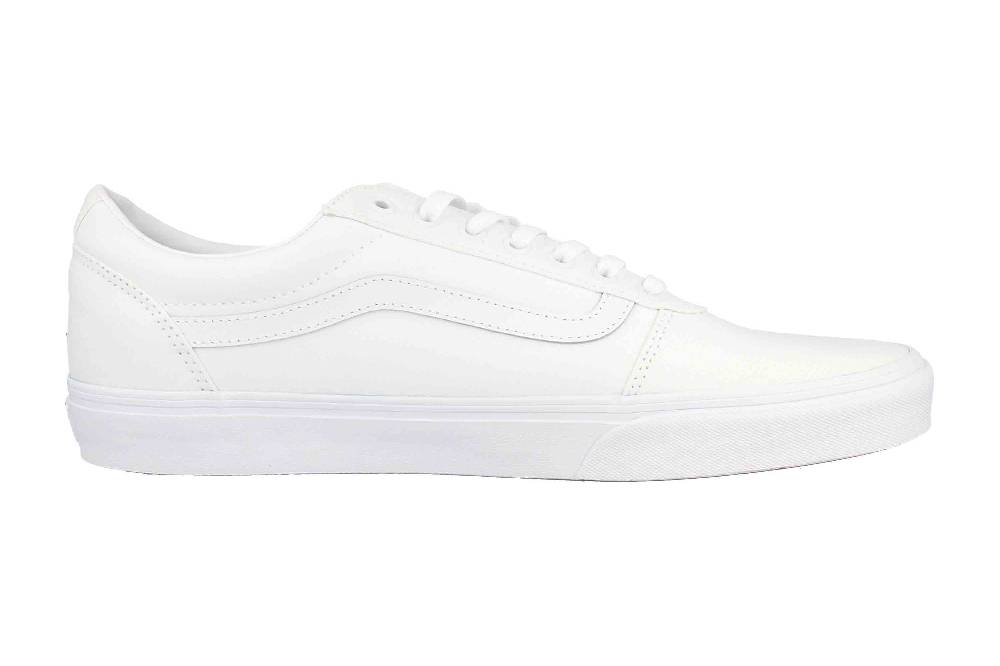 VANS MN Ward CANVAS (Canvas) white/white Sneaker in Übergrößen Weiß VN0A38DM7HN1 große Herrenschuhe Riesige Ersparnisse