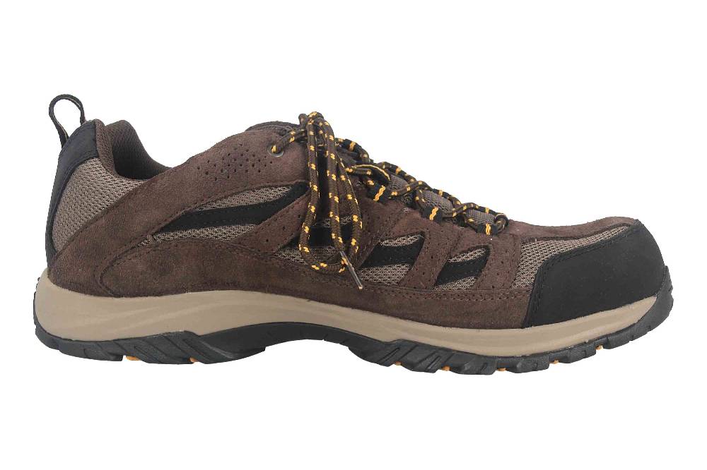 Columbia CRESTWOOD™ WP Trekkingschuhe in Übergrößen Braun BM 5372-255 große Herrenschuhe Auslauf