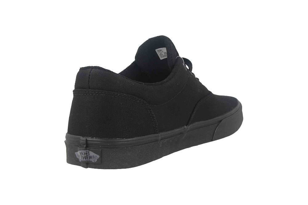 VANS MN Doheny (Canvas) Black/Black Sneaker in Übergrößen Schwarz VN0A3MTF1861 große Herrenschuhe Angebote