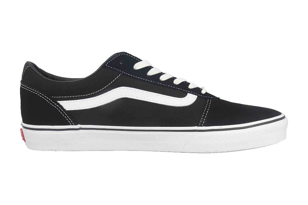 VANS MN WARD (Suede Canvas) Sneaker in Übergrößen Schwarz VN0A36EMC4R1 große Herrenschuhe Günstiger Verkauf