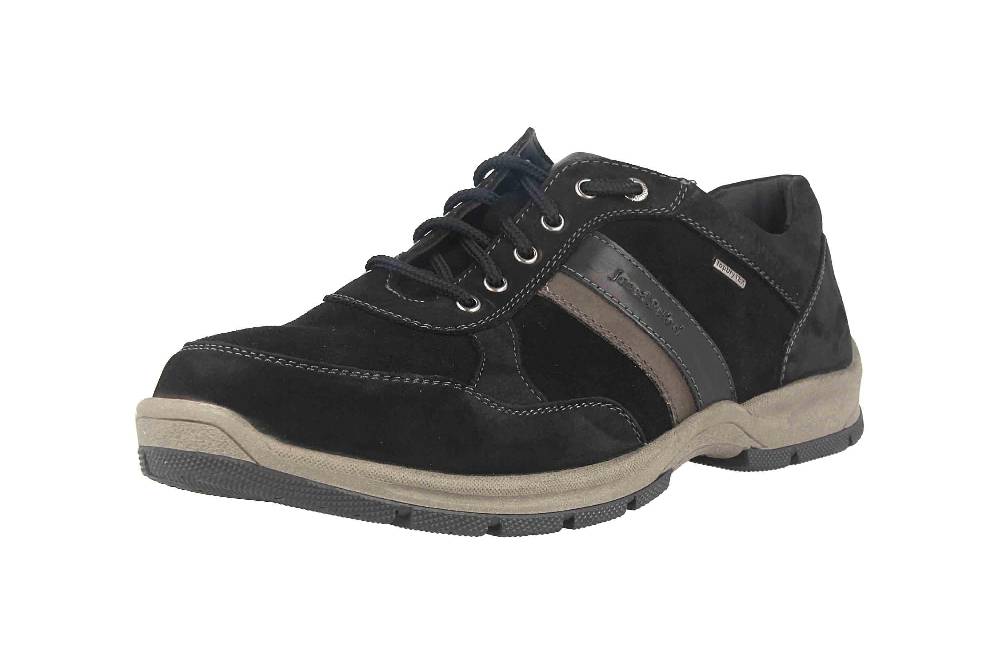 Josef Seibel Lenny 51 Halbschuhe in Übergrößen Schwarz 14951 TE21 101 große Herrenschuhe Online
