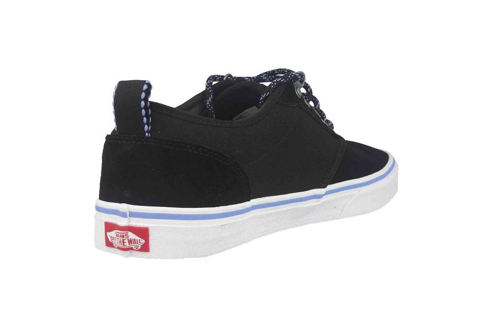 VANS MN Atwood (OUTDOOR) BLACK/WHITE Sneaker in Übergrößen Schwarz VN000XB0UGV1 große Herrenschuhe Schlussverkauf