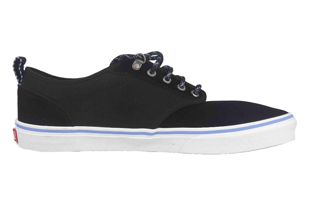 VANS MN Atwood (OUTDOOR) BLACK/WHITE Sneaker in Übergrößen Schwarz VN000XB0UGV1 große Herrenschuhe Schlussverkauf