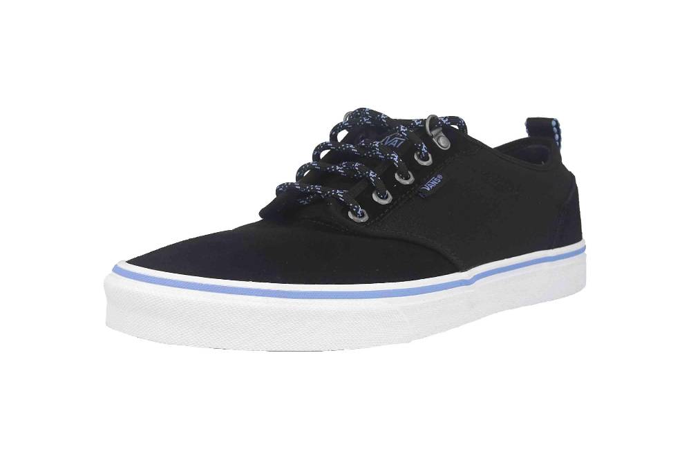 VANS MN Atwood (OUTDOOR) BLACK/WHITE Sneaker in Übergrößen Schwarz VN000XB0UGV1 große Herrenschuhe Schlussverkauf