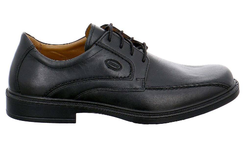 Jomos Strada Halbschuhe in Übergrößen Schwarz 204204 23 000 große Herrenschuhe Blitzverkäufe