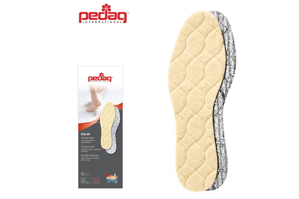pedag - SOLAR - Extrem wärmende Einlegesohle Verkauf
