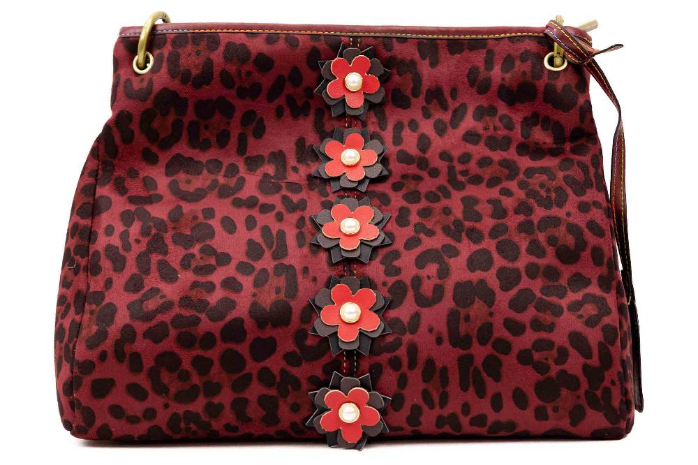 Laura Vita Schultertasche 2977-Rouge