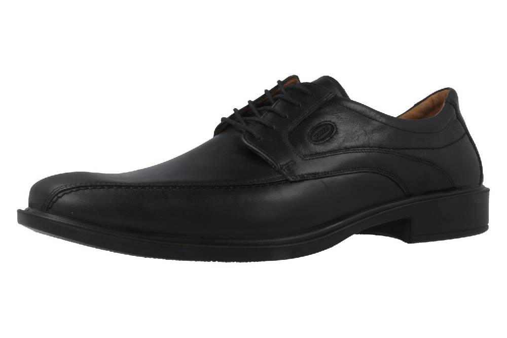 Jomos Halbschuhe in Übergrößen Schwarz 206202 23 000 große Herrenschuhe