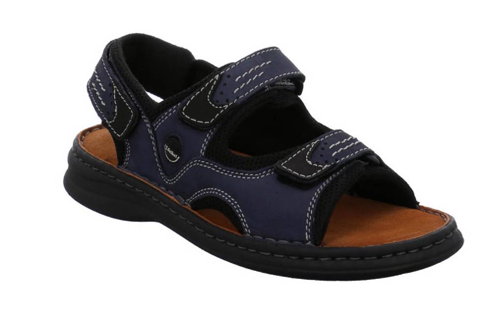 Josef Seibel Sandalen in Übergrößen Blau 10236 11 582 große Herrenschuhe Günstiger Verkauf